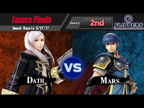 Smash Royale 5/27/17 - Losers Finals - Dath (Robin) vs. Mars (Marth)