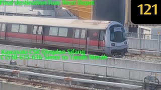 [SMRT](C151A 537/538 and 1 R151 testing at ECID) C151B 615/616 Simei to Tanah Merah 