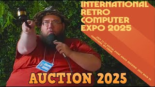 Retro Auction LIVE from The International Retro Computer Expo aka Boatfest 2025 featuring THE BRENT!