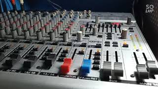 Video thumbnail for CEK  MIXER BEHRINGER EURORACK UB1832FX PRO WITH PROCECCOR DUALFEX PRO BEHRINGER by Patria AG
