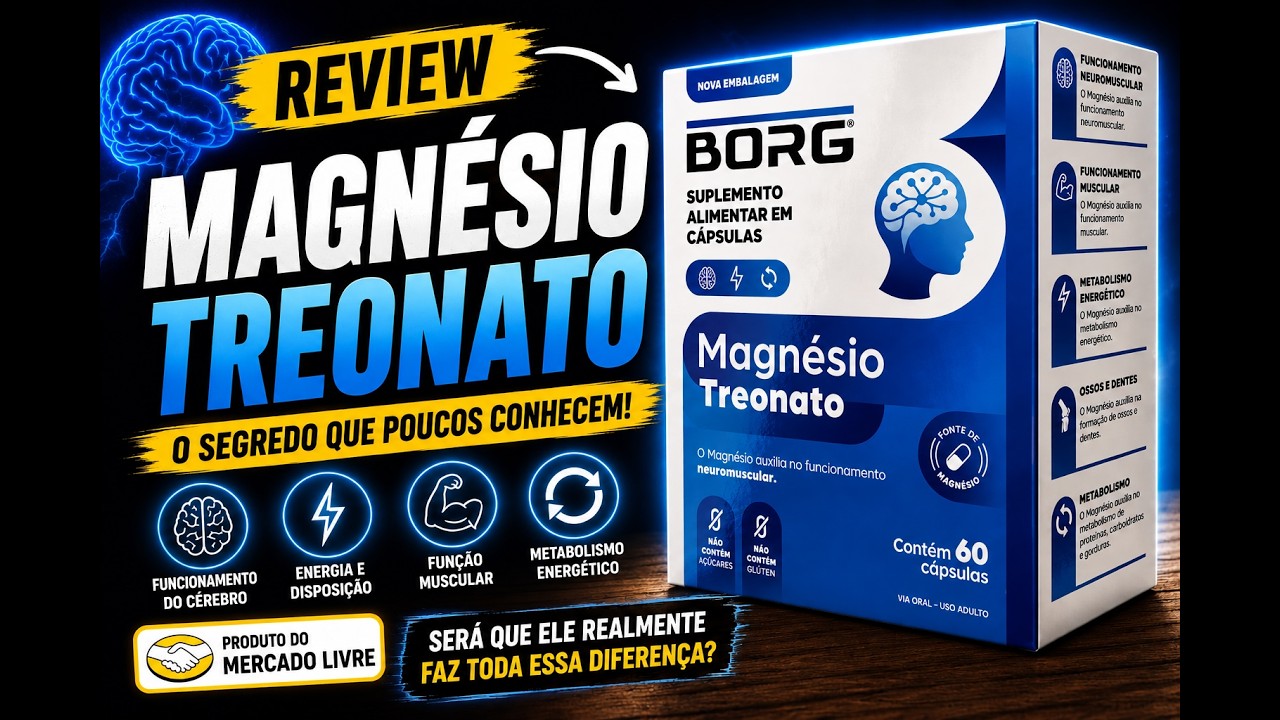 Miniatura da avaliação em vídeo de Magnésio Nutrify 60 Cápsulas