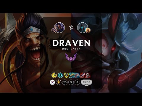 Draven ADC vs Kalista - KR Master Patch 13.19