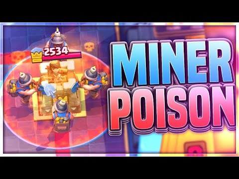 MINER POISON 2.9 IS BACK!! Top Ladder Pushing — Clash Royale