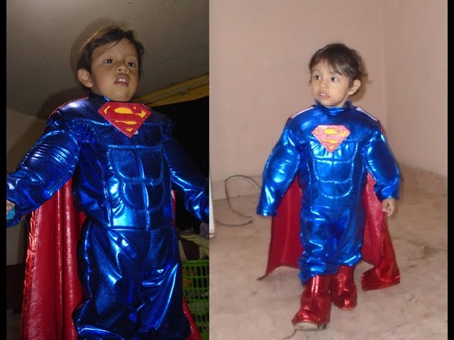 Vídeo relacionado con Ciao - Superman disfraz adulto original DC Comics (Talla L) con músculos acolchados