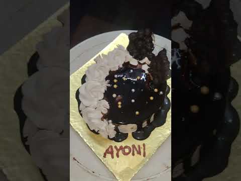 Half pound Dark chocolate cake🎂 #everyone #cake #darkchocolate #share #subscribemychannel #subscribe