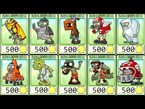 Tournament All Normal Zombies - Who Will Win? - PvZ 2 Zombie Vs Zombie