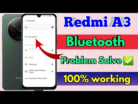 redmi a3 bluetooth problem, redmi a3 bluetooth connect problem