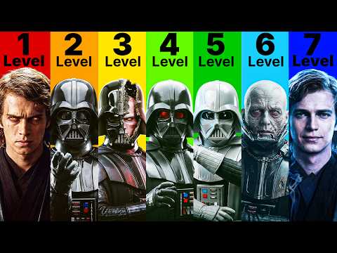The 7 Levels of Darth Vader Explained in Detail