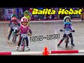 BALITA DI ATAS SEPEDA TANPA PEDAL LUCU HEBAT ANAK INDONESIA ANAK KECIL BALAP SEPEDA BMX LUCU