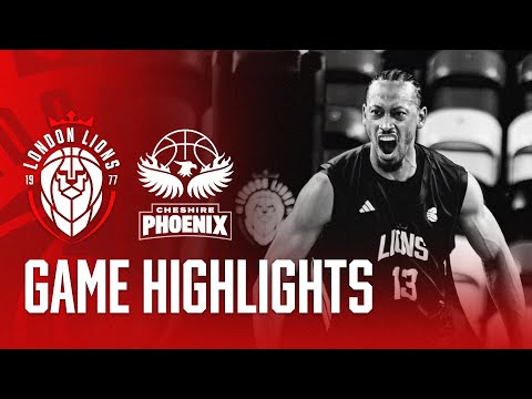 LONDON LIONS VS CHESHIRE PHOENIX Game Highlights  | 23.09.25 |  London Lions Basketball UK
