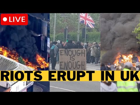 BREAKING: Riots ERUPT In Belfast After Migrant Attack