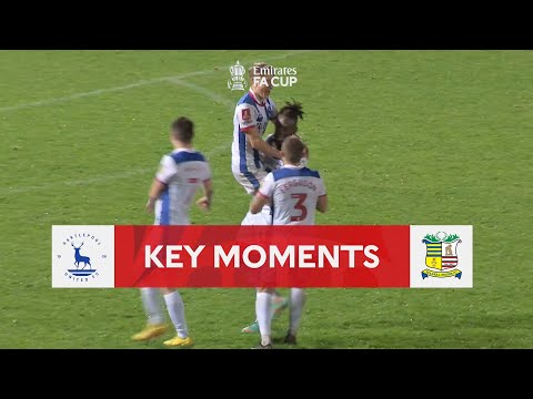 Hartlepool United v Solihull Moors | Key Moments | First Round Replay | Emirates FA Cup 2022-23