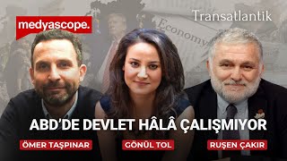 Trump'ın Gazze planı | ABD'de devlet hâlâ çalışmıyor | Transatlantik #CANLI