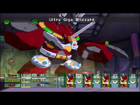 Mega Man X: Command Mission Cinnamon solo Boss: Silver Horn