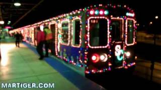 preview picture of video 'CTA HOLIDAY TRAIN 2009'