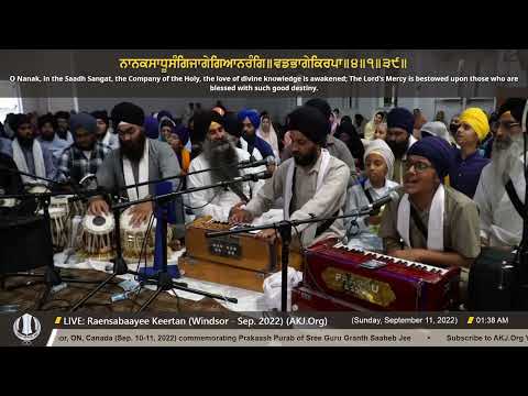 013 Bhai Gurdeep Singh Jee Toronto @ Windsor Akhand Keertan Smaagam Sep  2022
