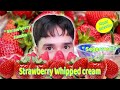 Mukbang Strawberry Segar Whipped Cream