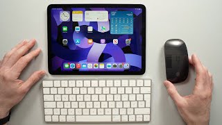 iPad Air 5 (2022) : How to Connect Bluetooth Mouse & Keyboard