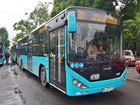 Cab View : Linia 381 : Piața Reșița - Piața Victoriei