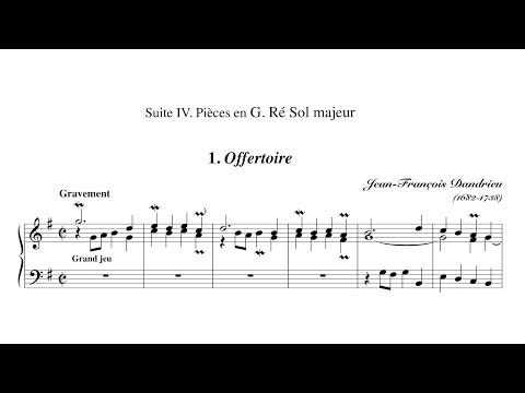 Jean-François Dandrieu – Pièces d'orgue, Suite 4