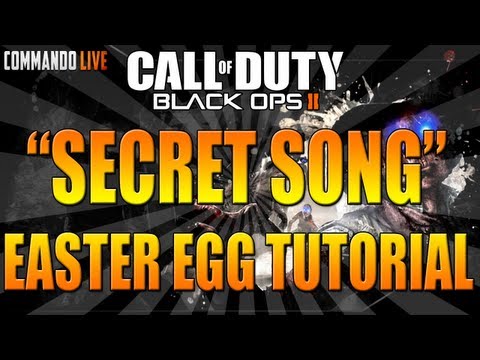Black Ops 2 Zombies "Buried" Hidden Easter Egg Song! Teddy Bear Locations (Black Ops 2)