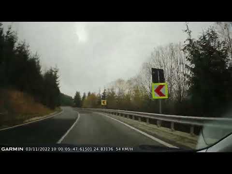 DRIVE #2239: Vatra Dornei-Borșa (Romania) (timelapse 4x) *Read Description*