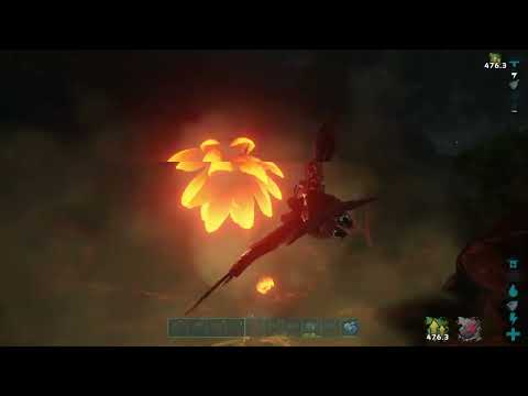 Poison Wyvern cave fly-by