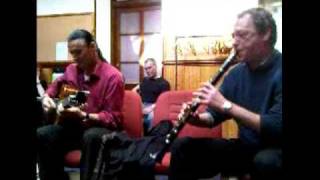 Havana Swing and Lulo Reinhardt jamming in Lerwick, Shetland - Bei Mir Bist Du Schoen