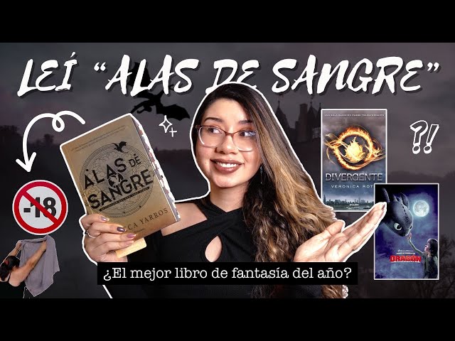 Vídeo relacionado con Alas de sangre. Edición especial limitada con cantos decorados: Serie Empíreo, 1 (Colección Especial)