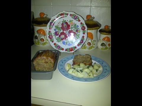 HUNGARIAN MEAT LOAF authentic traditional quick and easy