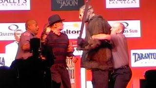 FREDDY VS. JASON | Weigh-In at Bally’s in Las Vegas (July 15, 2003) | Exclusive video