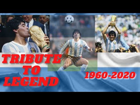 A Tribute To D MARADONA  The LEGEND