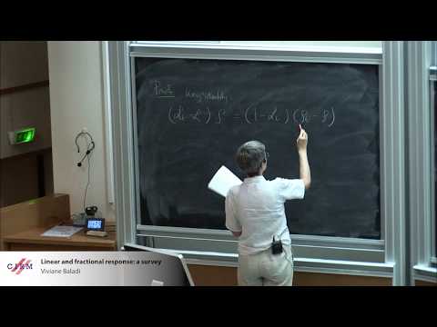 Viviane Baladi: Linear and fractional response: a survey