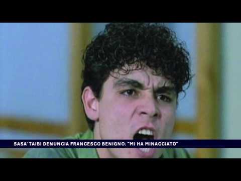 SASA TAIBI DENUNCIA FRANCESCO BENIGNO, MI HA MINACCIATO del 21-02-2017