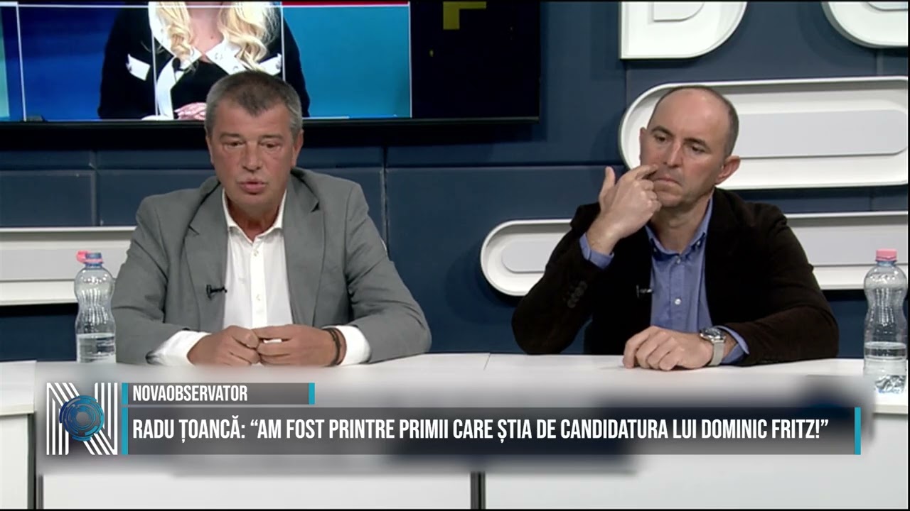 Radu Țoancă: “Am fost printre primii care știa de candidatura lui Dominic Fritz!”