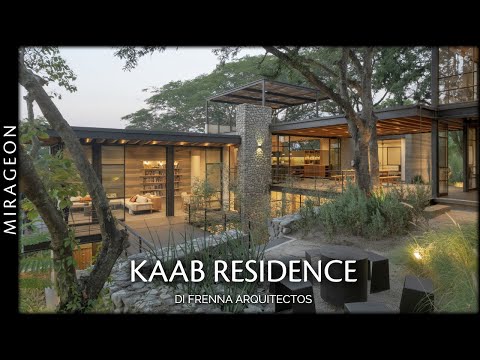 Stone and Woven Ceilings in an Earth-Extruded Home | Kaab Residence