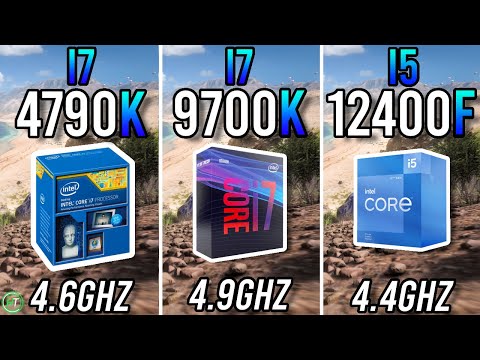i7 4790k OC vs i7 9700k vs i5 12400F - Big Differences?