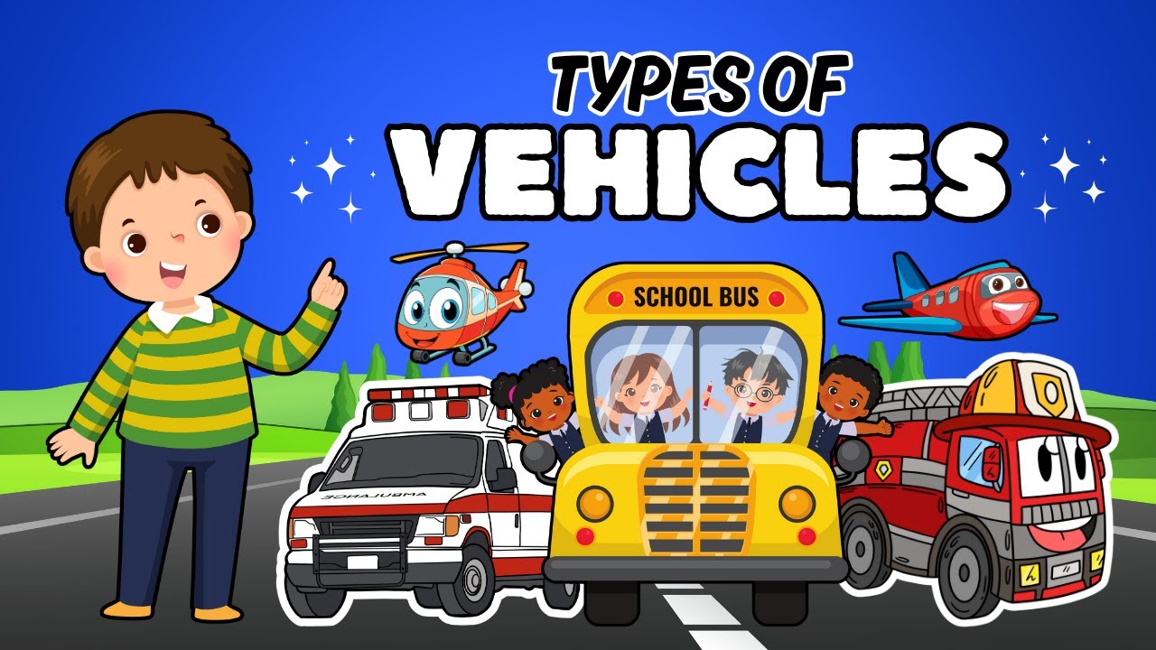 Transportation Vehicles for Kids | Learn About Land, Air, and Water Transport!