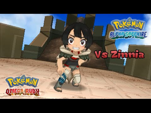Pokémon Omega Ruby/Alpha Sapphire - Battle! Zinnia (HQ) Video