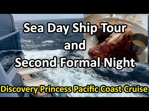Thumbnail for Discovery Princess Pacific Coast Cruise | Second Sea Day | Ship Tour