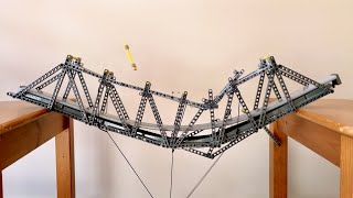 YouTube thumbnail: Testing LEGO Bridges to Destruction!