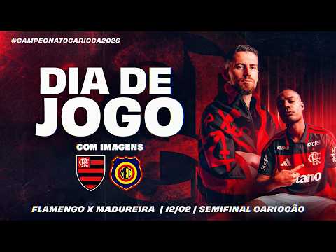 🔴 AO VIVO: FLAMENGO x MADUREIRA | COM IMAGENS PARA FORA DO BRASIL | CARIOCÃO | SEMIFINAL 1 (22/02)