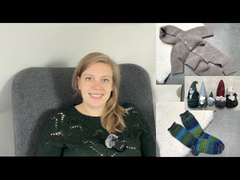 Selma's Sleep Suit, Zauberball Ringelsocken KAL and Christmas Elf #KnittingPodcast #48