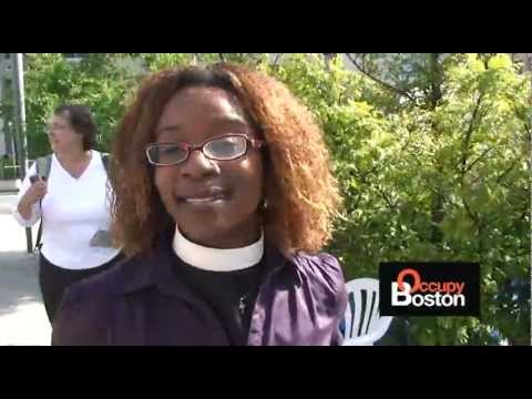 Occupy Boston - excerpt 2 Episcopal Priest