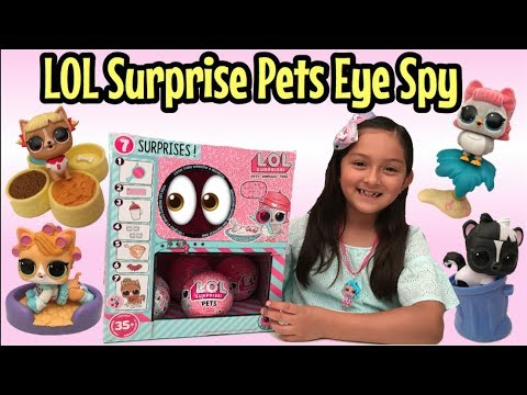 LOL Surprise Pets EYE SPY Series 4 - Go to the Pet Park!!! Video