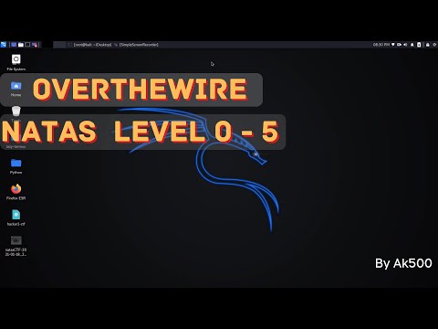 OverTheWire - Natas Walkthrough Level 0 - 5 | Web Application Penetration Testing | CTF Walkthrough