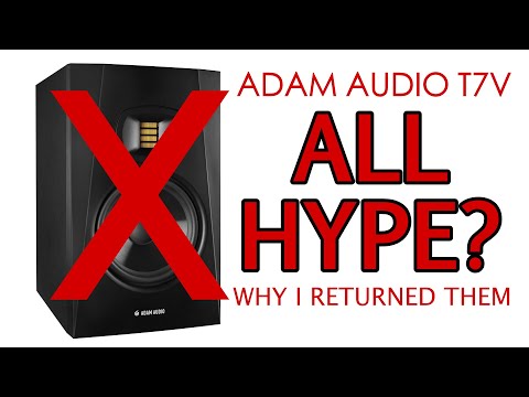 ADAM AUDIO T7V - I Fell For The Hype! (Watch This Before You Buy) #adamaudio