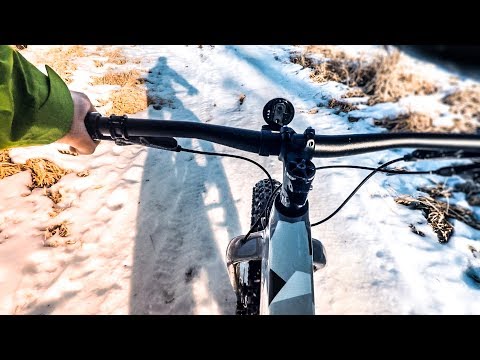 Two Bikers Crash On The Ice