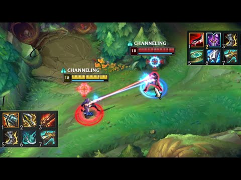 CRIT Caitlyn vs LETHALITY Caitlyn FULL BUILD!