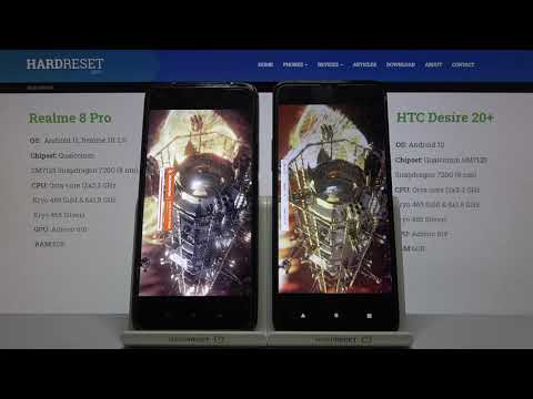 Performance Test HTC Desire 20+ vs Realme 8 Pro – Sling Shot Extreme 3DMark